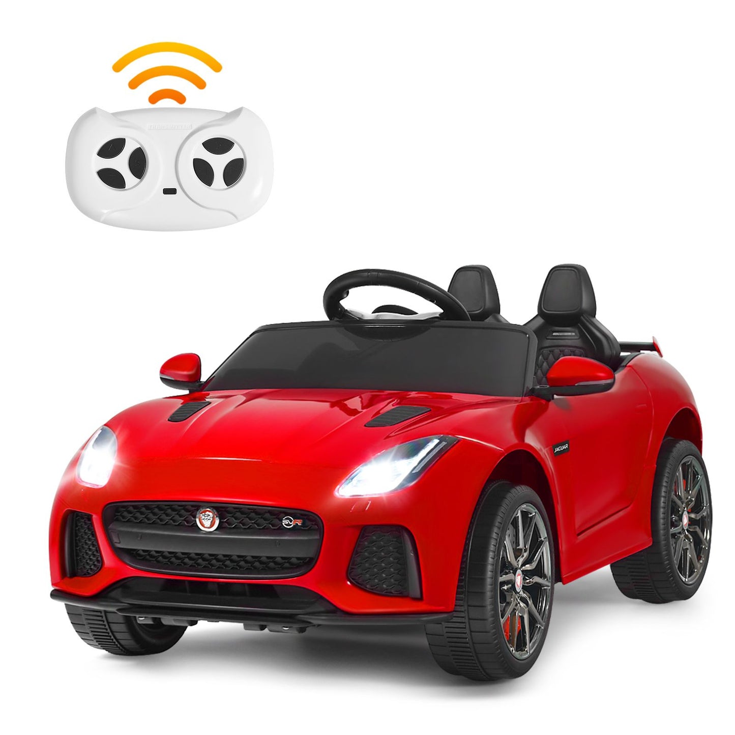 12V Jaguar F-Type SVR Kids Ride on Car with Remote Control