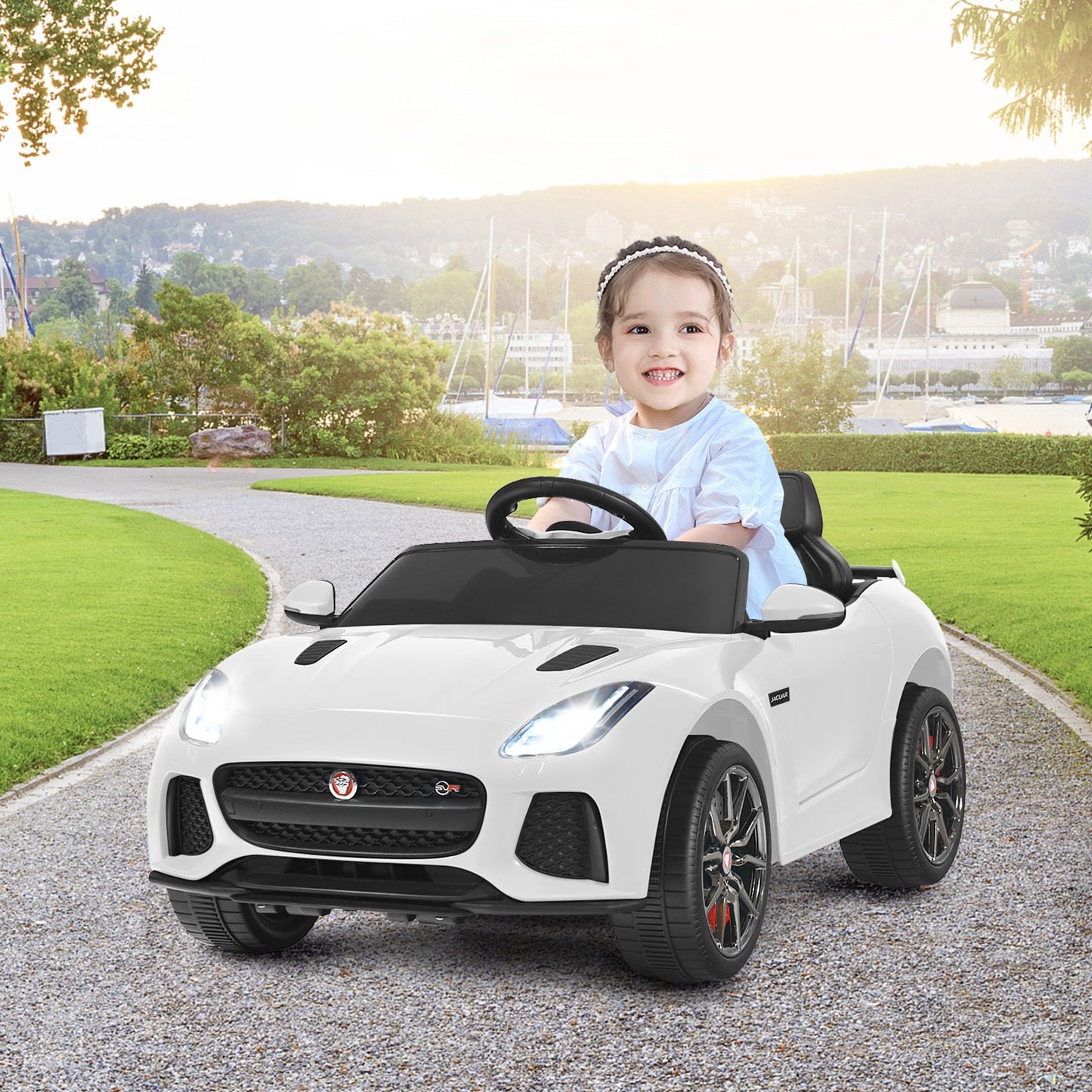 12V Jaguar F-Type SVR Kids Ride on Car with Remote Control